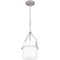 Quoizel Seymour Mini Pendant 1 Light Brushed Nickel SEY1508BN - alternate 3